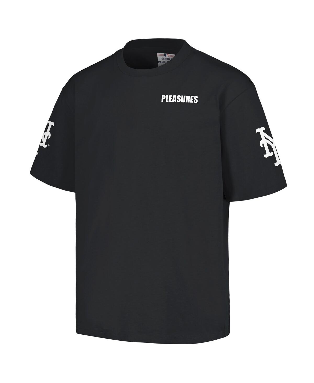Men's PleasuresNew York Mets Team T-shirt - Black