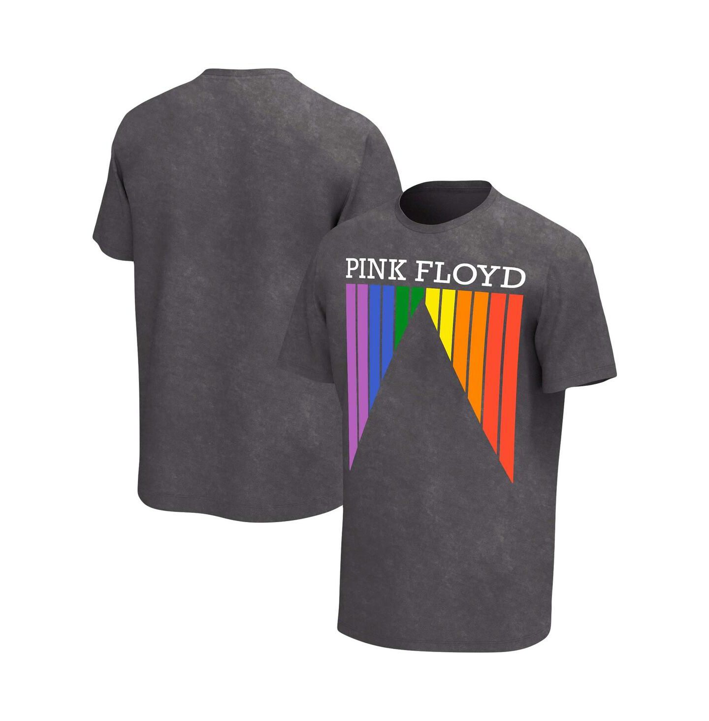 Мужская футболка Philcos Black Pink Distressed Floyd Prism Washed — фото 1