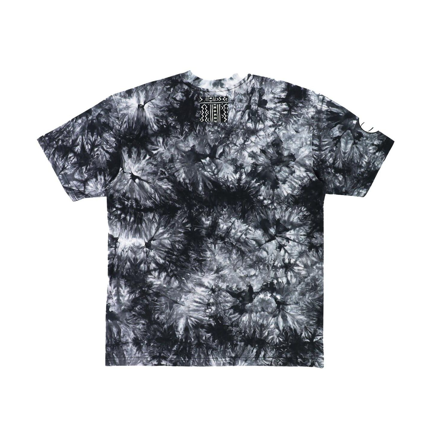 Футболка Two Hype NBA x Black Brooklyn Nets Culture & Hoops Tie-Dye — фото 2
