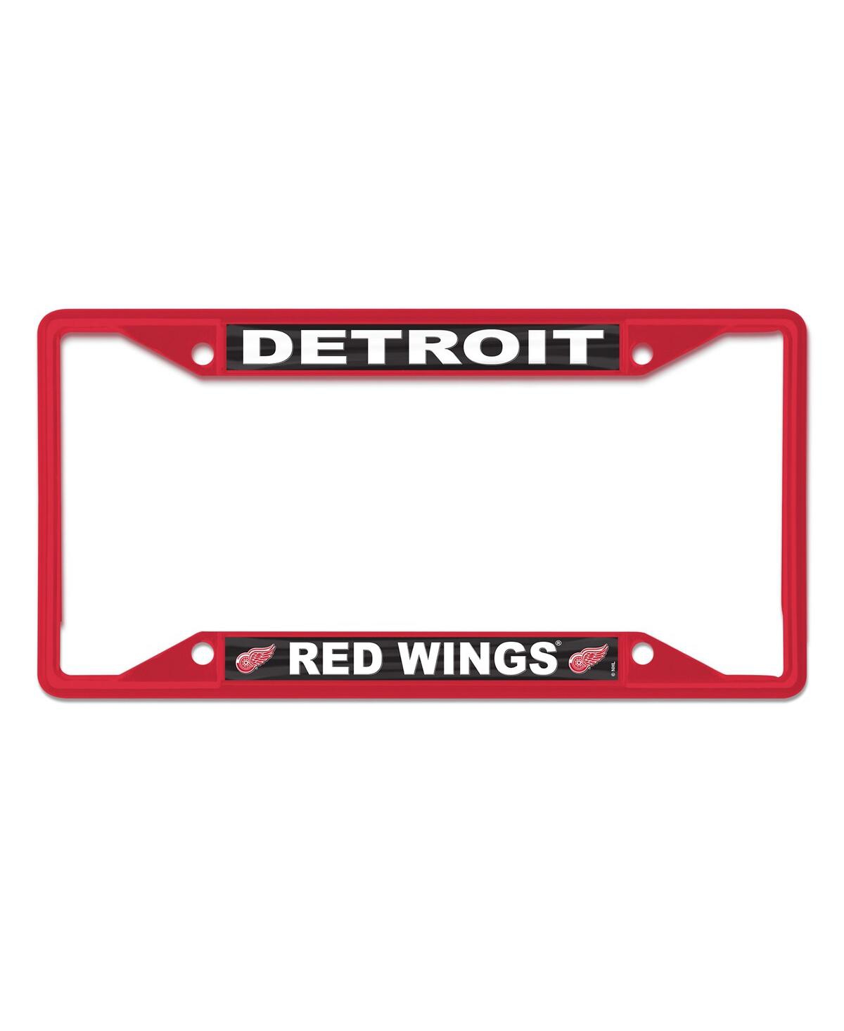 Wincraft Detroit Red Wings Chrome Colored License Plate Frame In Multi