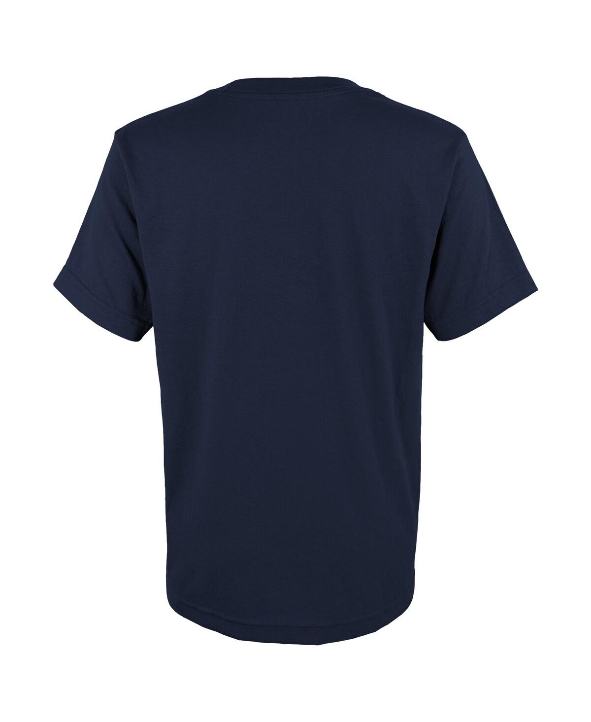 Big Boys FanaticsMilwaukee Brewers 2023 Postseason Locker Room T-shirt - Navy
