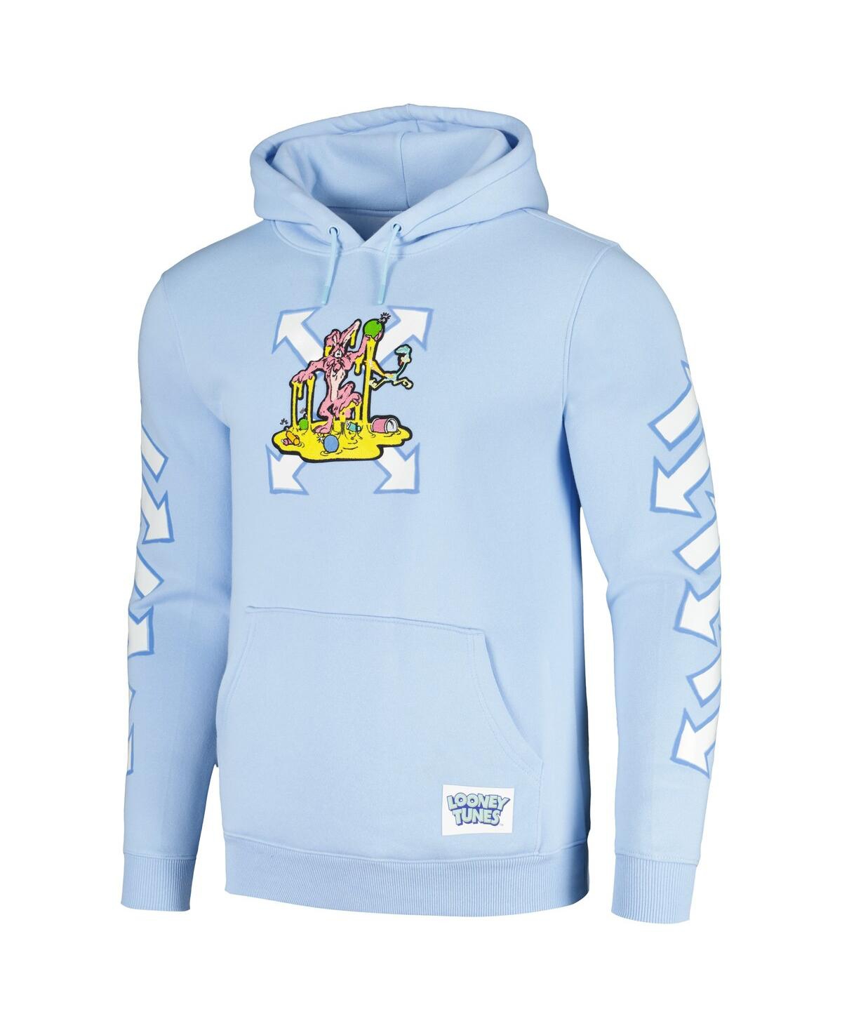 Men's and Women's Freeze MaxLooney Tunes Arrow Wile E. Coyote Pullover Hoodie - Light Blue
