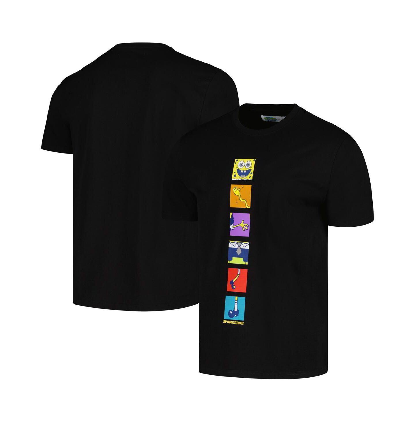 Футболка Freeze Max Black SpongeBob SquarePants Pieces — фото 1