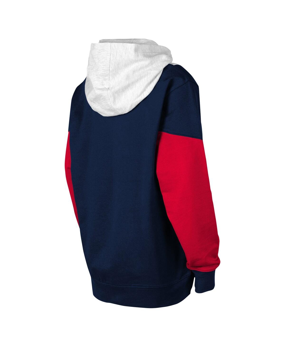 Big Boys and Girls Navy Usmnt Champion League Fleece Pullover Hoodie - Navy