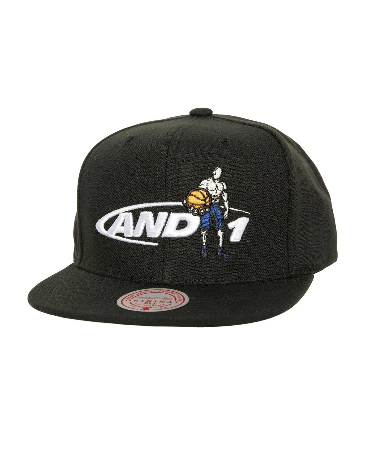 Mitchell & Ness Men's  X And 1 Black 30 Years Snapback Hat In Black