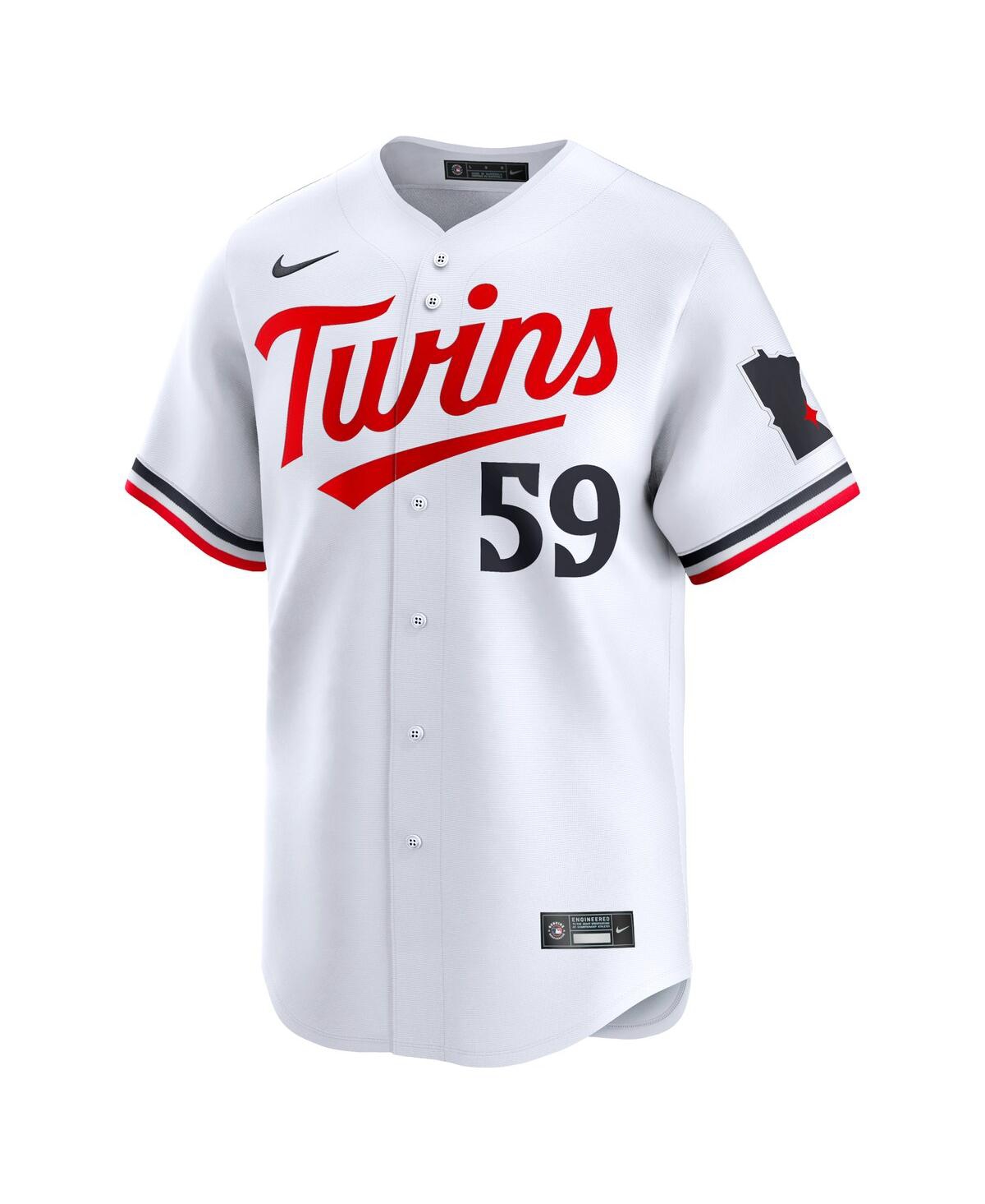 Men's Nike Jhoan DuranMinnesota Twins Home limited Player Jersey - White