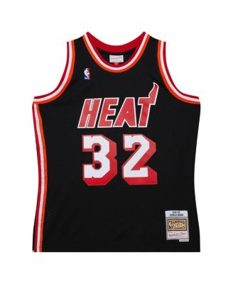 Men's Harold Miner Black Miami Heat 1992/93 Hardwood Classics Swingman Throwback Jersey