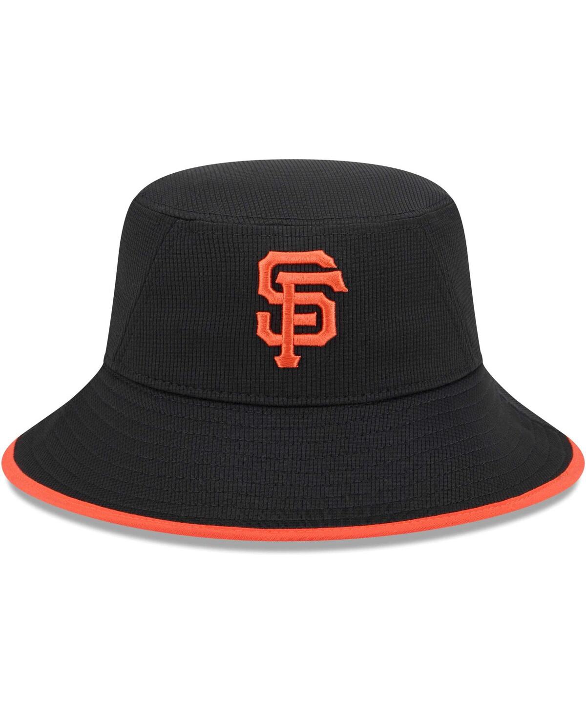 Shop New Era Men's  Black San Francisco Giants Game Day Bucket Hat