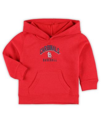 Baby Boys and Girls Red, Heather Gray St. Louis Cardinals Play by Play Pullover Hoodie and Pants Set