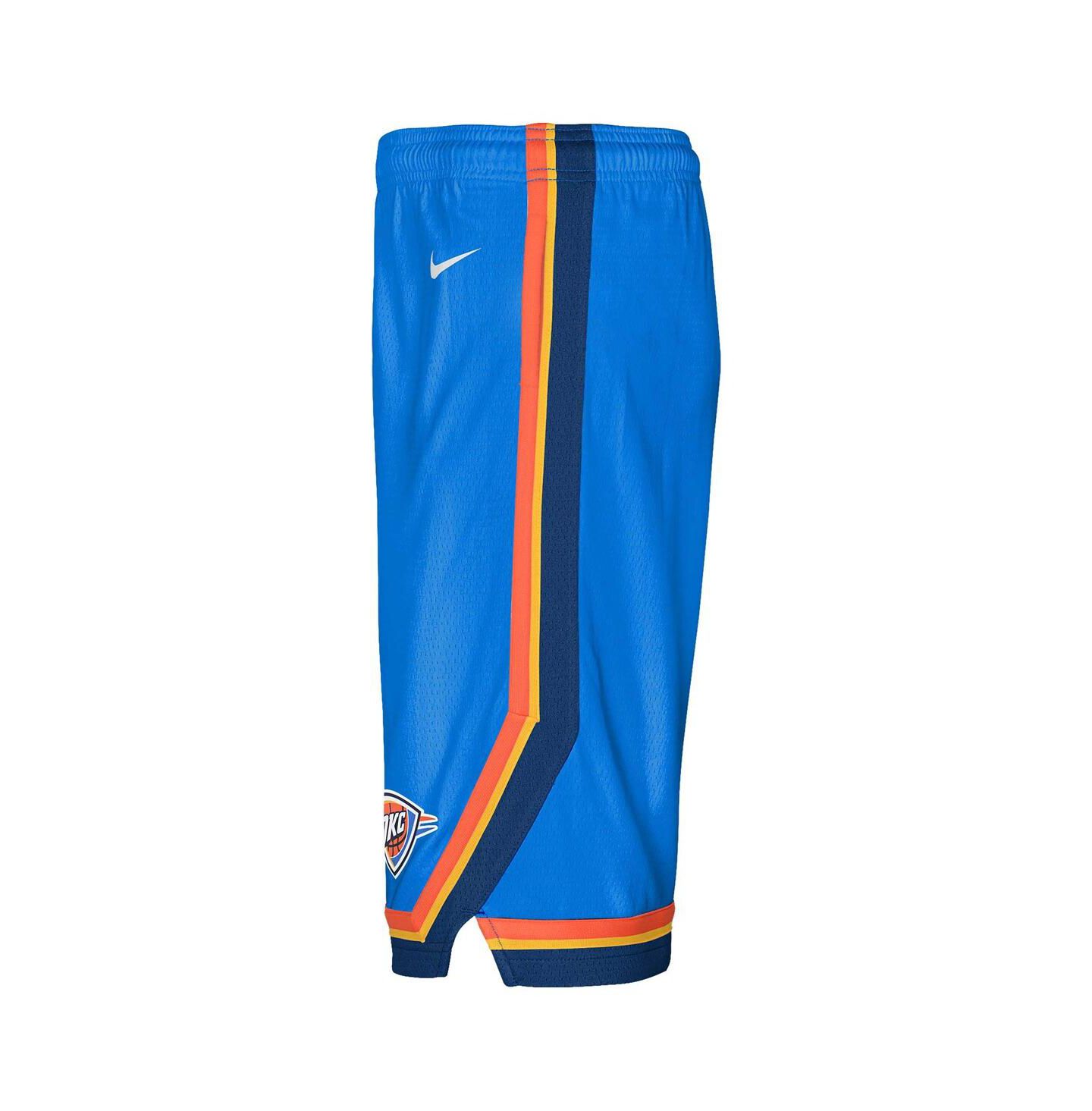 Детские шорты Nike Blue Oklahoma City Thunder Swingman Performance Shorts – Icon Edition — фото 4