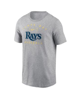 Men's Heather Gray Tampa Bay Rays Home Team Athletic Arch T-shirt