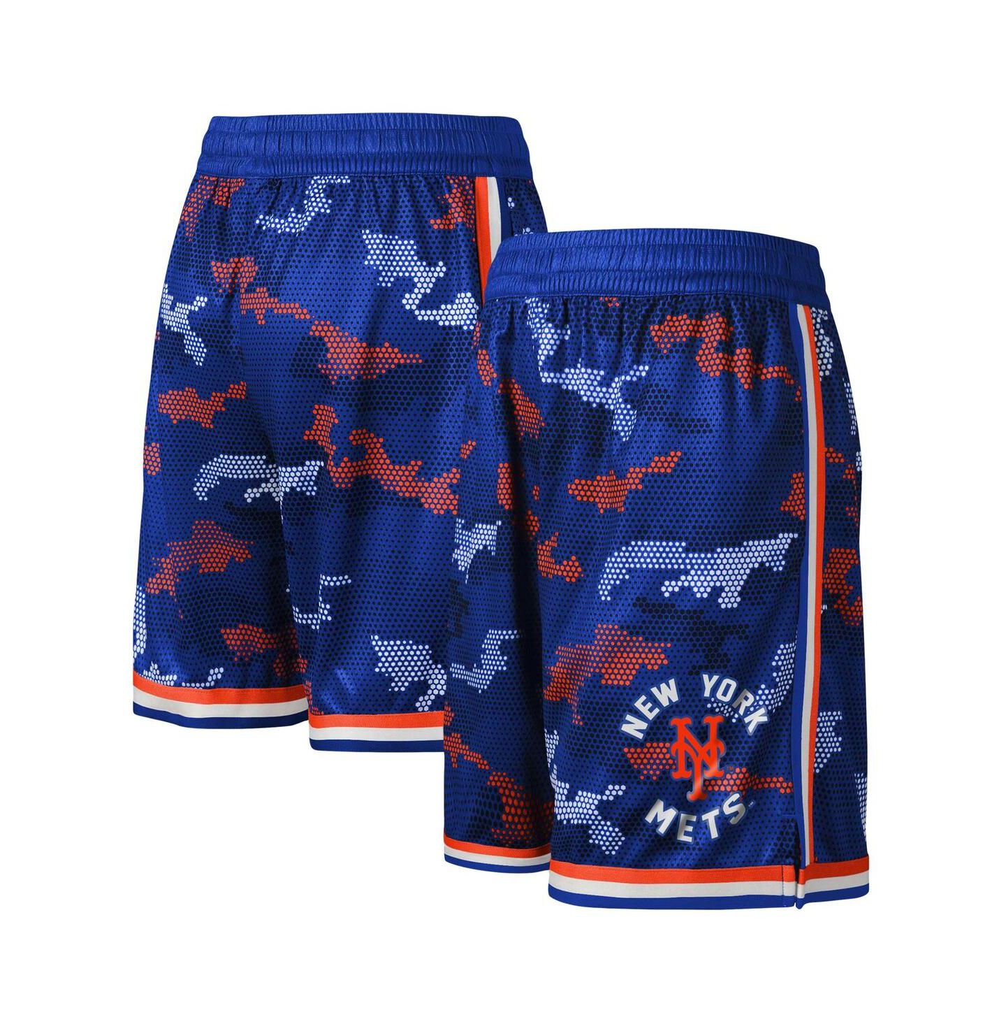 Шорты Outerstuff Fanatics Royal New York Mets Tech Runner для мальчиков — фото 1