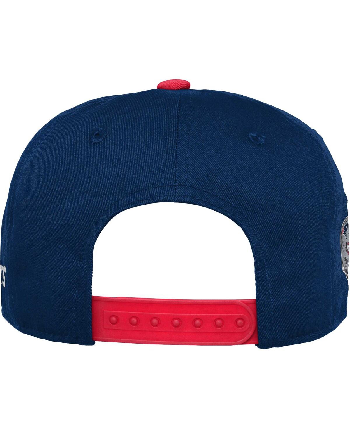 Outerstuff Youth Boys And Girls Navy New England Patriots Legacy Deadstock Snapback Hat In Navy
