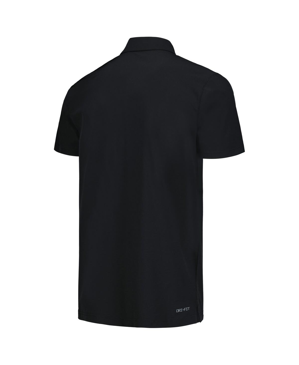 Shop Nike Men's  Black Colorado Buffaloes Sideline Polo Shirt