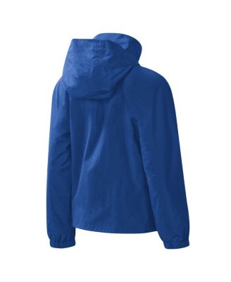 Women's Blue New York Knicks Last Shot Full-Zip Hoodie