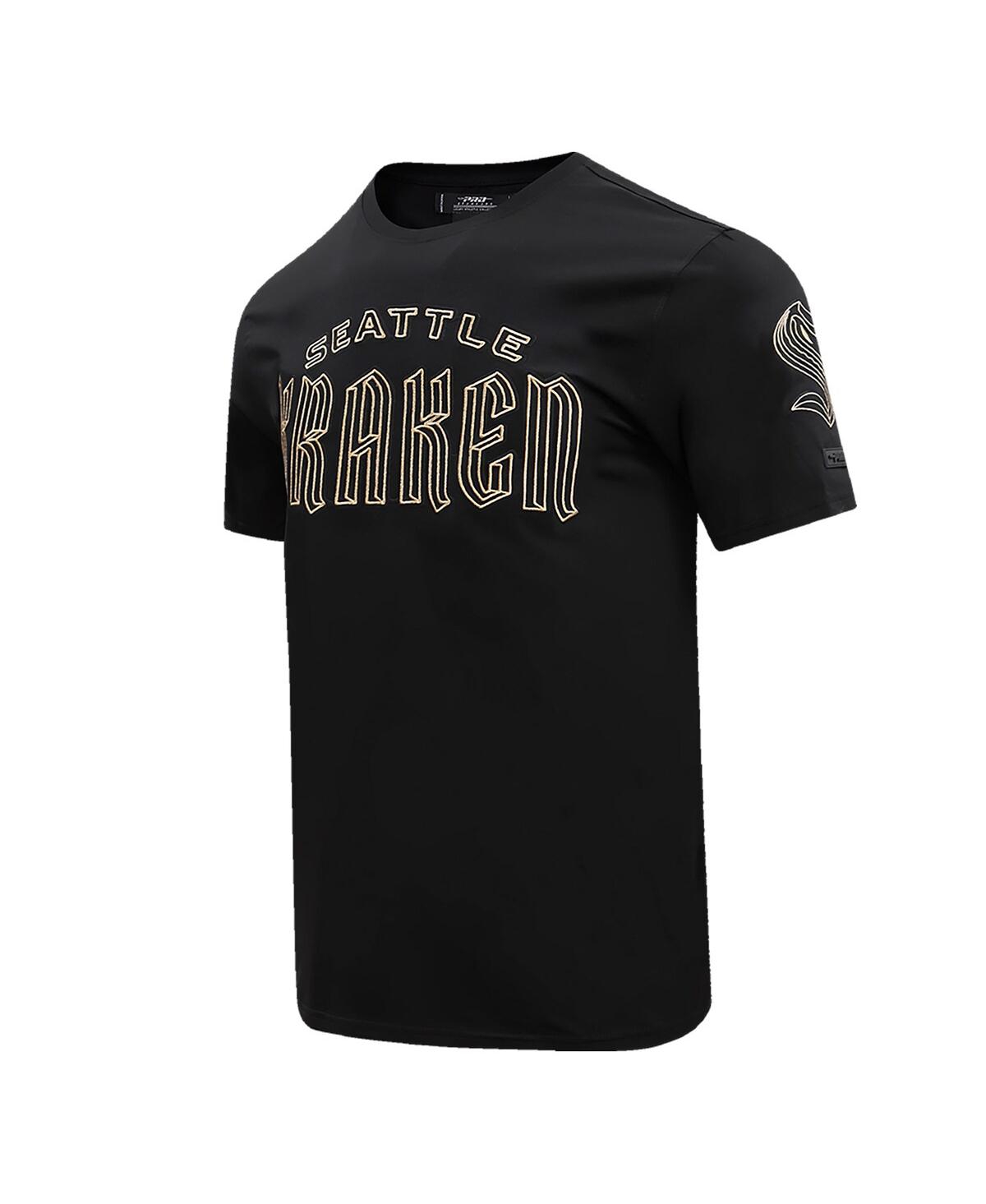 Men's Pro StandardSeattle Kraken Wordmark T-shirt - Black