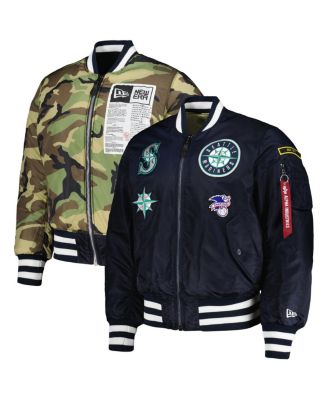 Men's New Era x Alpha Industries Navy, Camo Seattle Mariners
