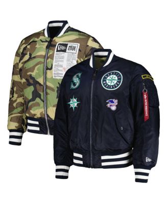 Men's New Era x Alpha Industries Navy, Camo Seattle Mariners