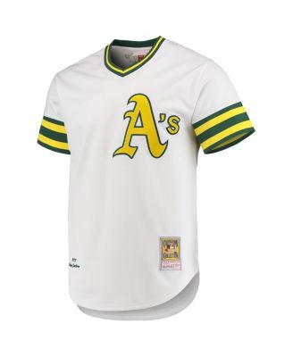 Men's Reggie Jackson White Oakland Athletics 1972 Cooperstown Collection Authentic Jersey
