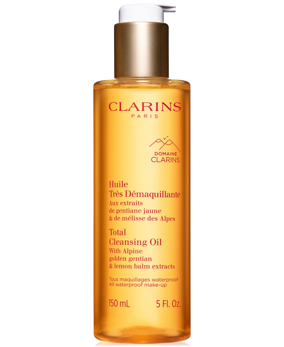 Clarins Total Cleansing Oil & Makeup Remover, 5 Oz. In White