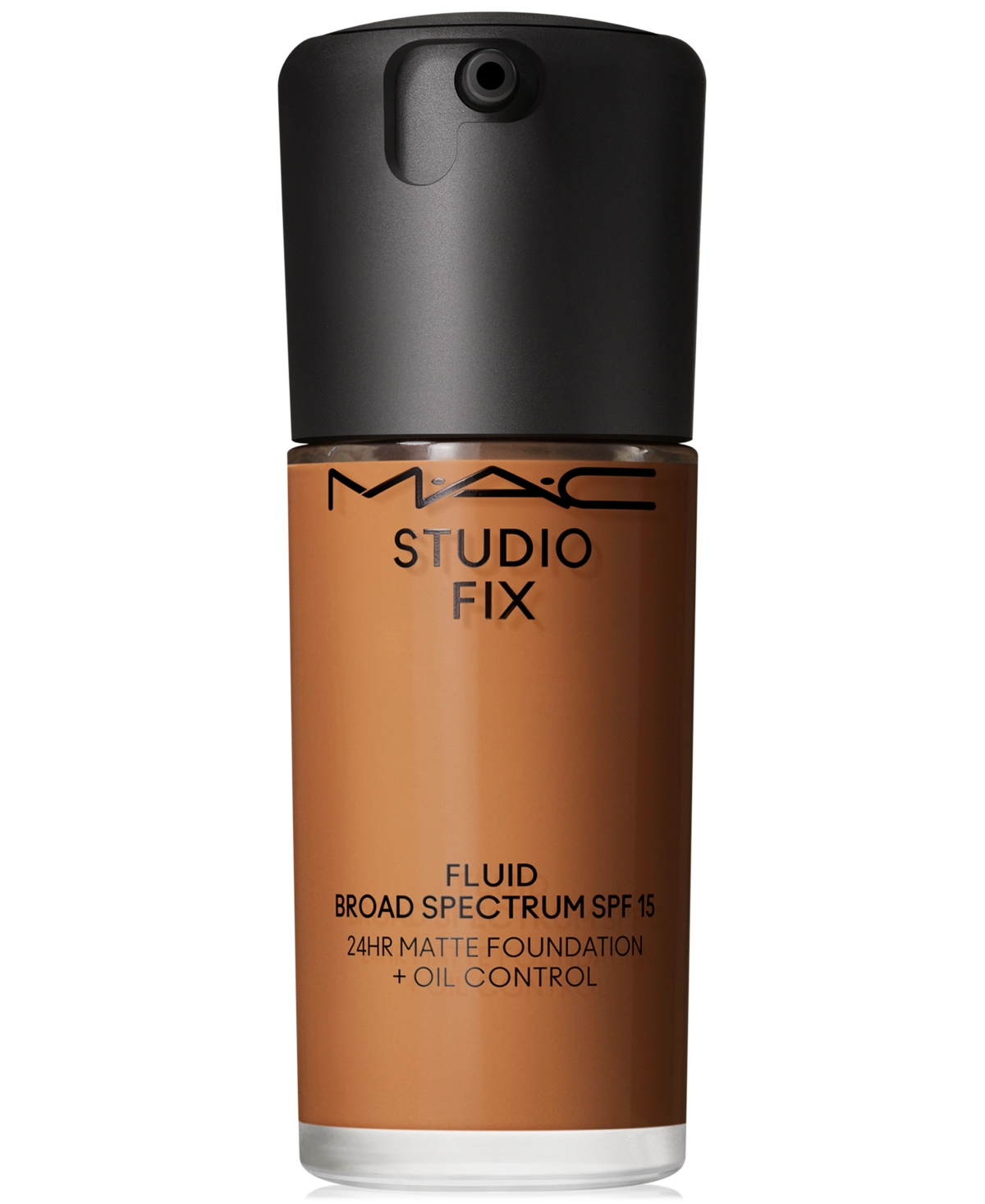 Mac Studio Fix Fluid Spf 15 24hr Matte Foundation + Oil Control, 1 Oz. In Nc47 (deepest Neutral With Golden Undert
