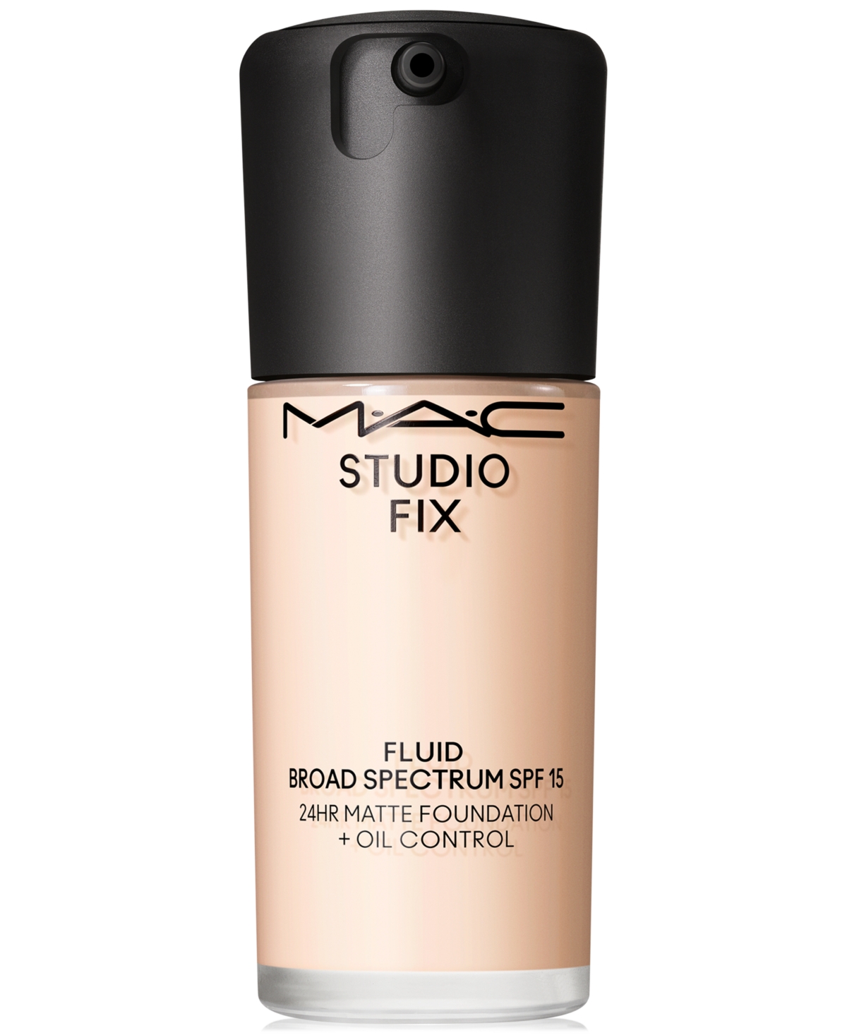 Mac Studio Fix Fluid Spf 15 24hr Matte Foundation + Oil Control, 1 Oz. In Nw5 (very Fair Beige With Pink Undertone
