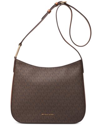新品 MICHAEL KORS Mサイズ MK柄　ブラウン マイケルコース MICHAEL KORS バッグ （ブラウン） -waja bazar