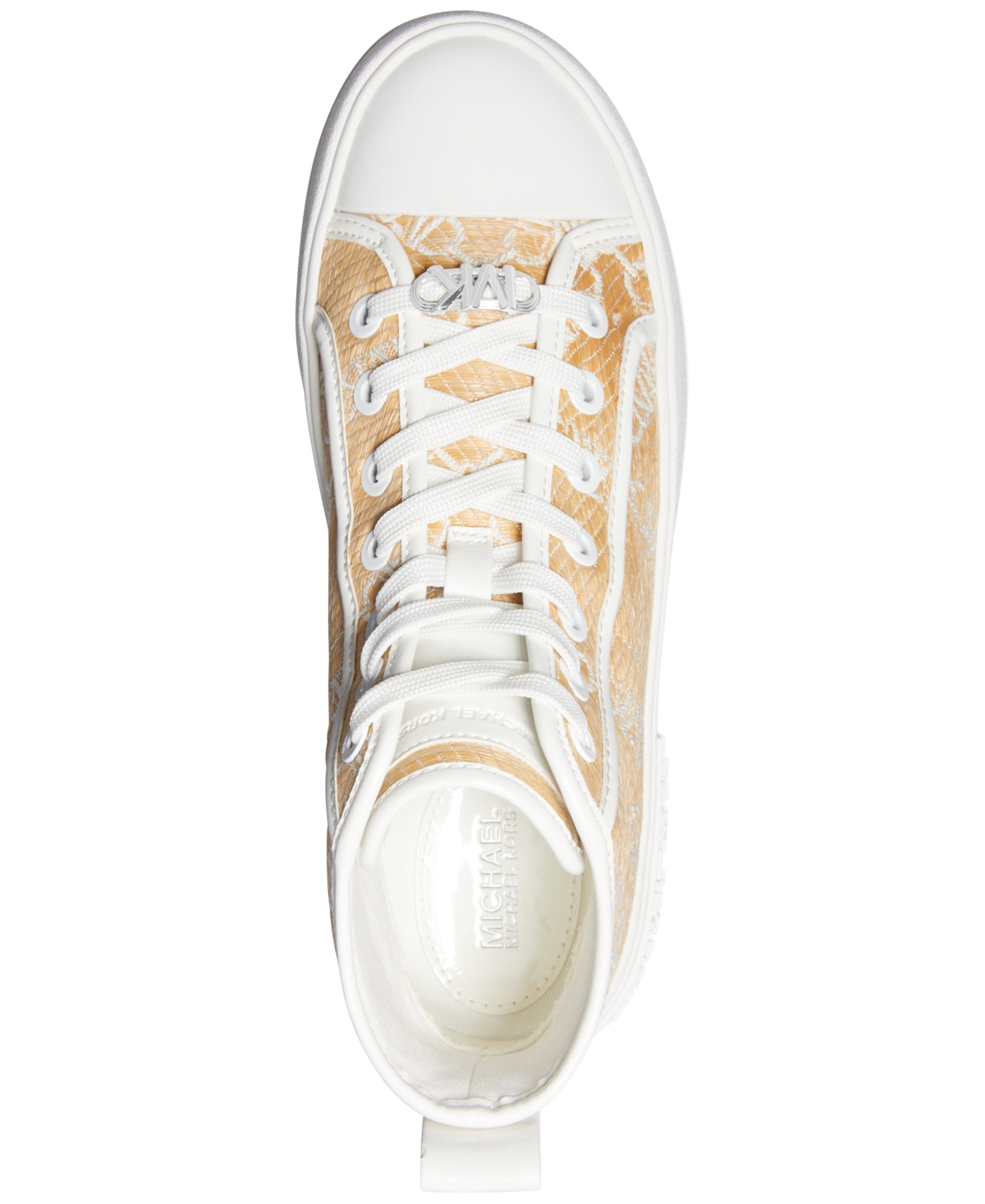 Michael Michael Kors Women's Evy High Top Sneakers - Optic White