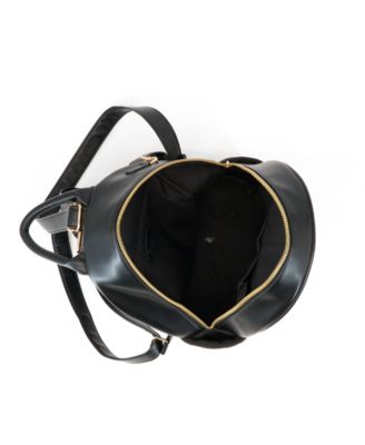 Classic Faux Leather Medium Backpack