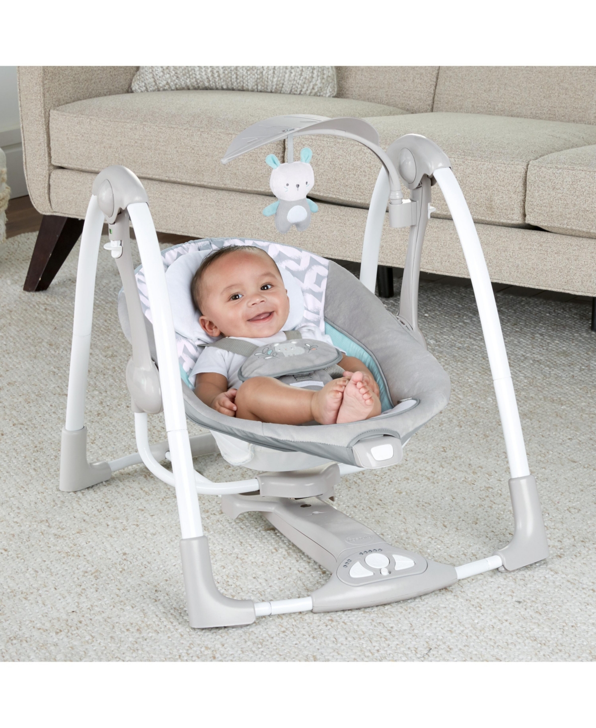 Shop Ingenuity Convertme Swing-2-seat In Multi