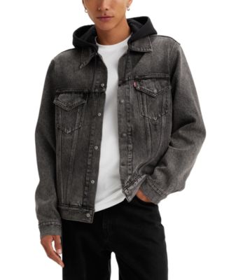 Levi s Men s Relaxed Fit Hooded Trucker Jacket Macy s