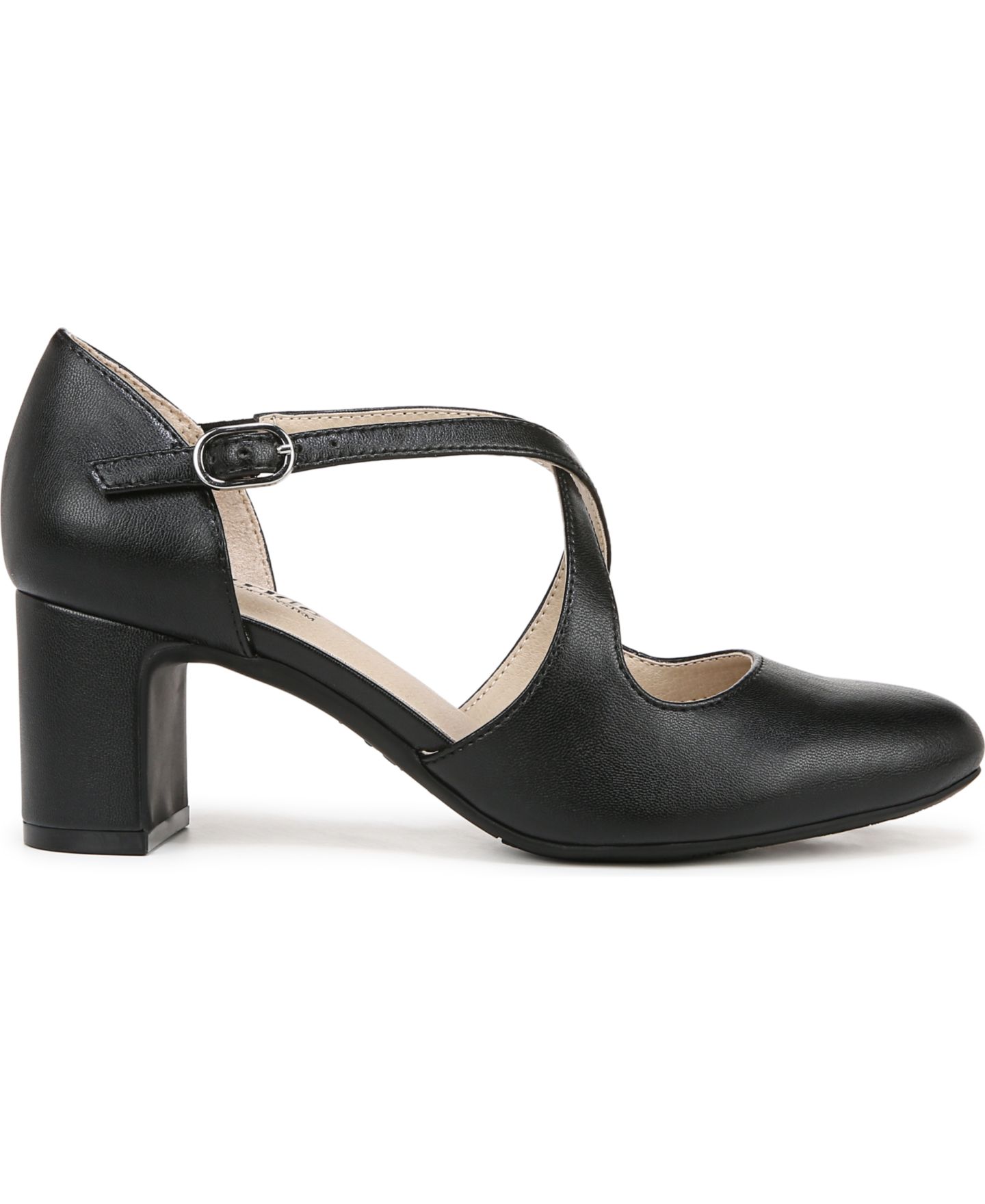 Женские туфли LifeStride Tracy Strappy Pumps, цвет: Чёрная искусственная кожа — фото 2