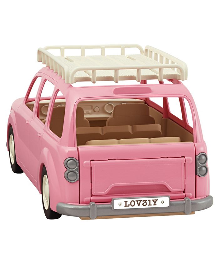 Calico Critters Family Picnic Van, Toy Vehicle for Dolls with Picnic ...