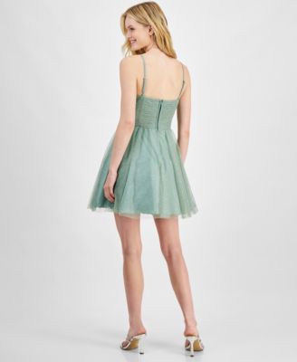 glitter floor length dress Megan Glitter Floor Length Drape Neck Floor Length Dress Aqua / 3 main image 0