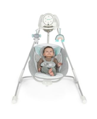InLighten 5-Speed Baby Swing - Swivel Infant Seat