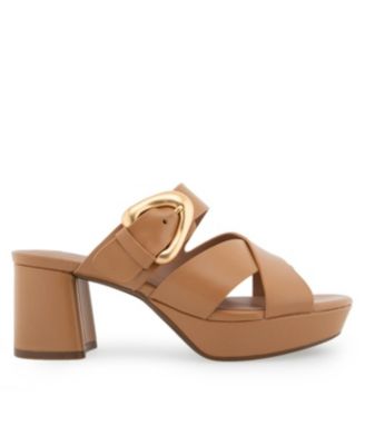 Women's Collin Buckle Slip-On Platforms