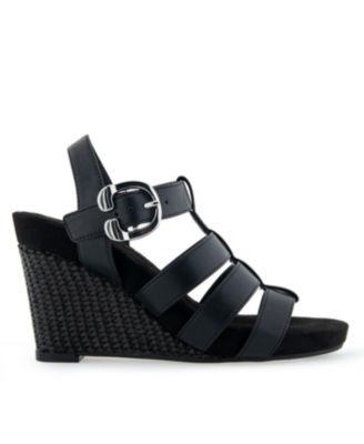 Women's Paige Buckle Strap Wedge