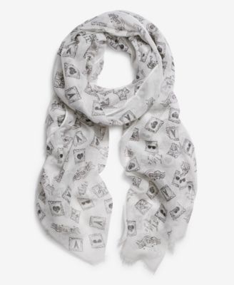 Women's Postage Stamp Wrap