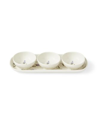 Portmeirion Sophie Conran Lavandula 4 Piece Bowl And Tray Set - Macy's