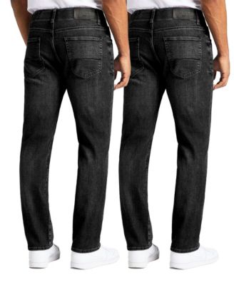 Men's Flex Stretch Slim Straight Jeans, Pack of 2