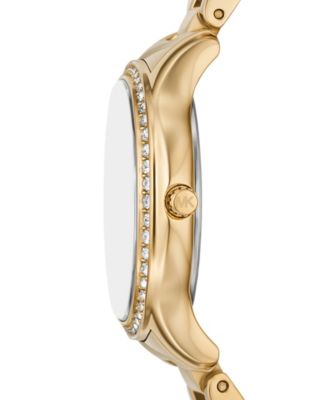 Women's Sage Three-Hand Gold-Tone Stainless Steel Watch 31mm
