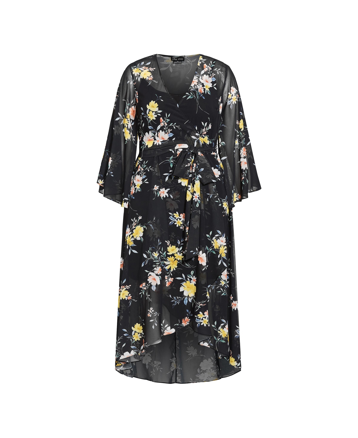 City Chic Women's Fleetwood Print Maxi Dress