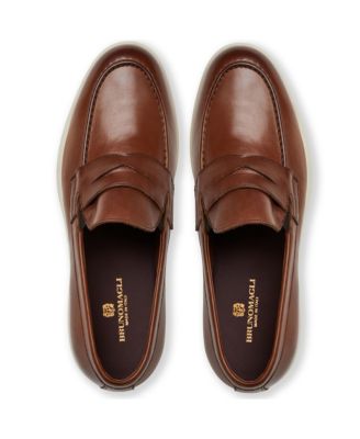Men's Ettore Leather Penny Loafers