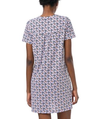 Women's Printed Short-Sleeve Sleepshirt