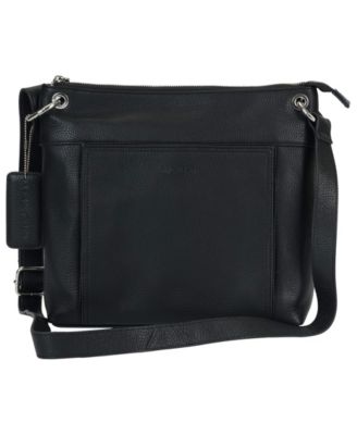 Pebble Trish Leather Crossbody Handbag with Organizer