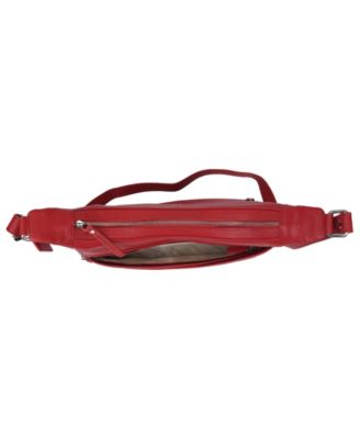 Pebble June Leather Crossbody Handbag