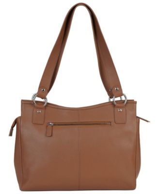 Pebble Kelsea Leather Shoulder Bag