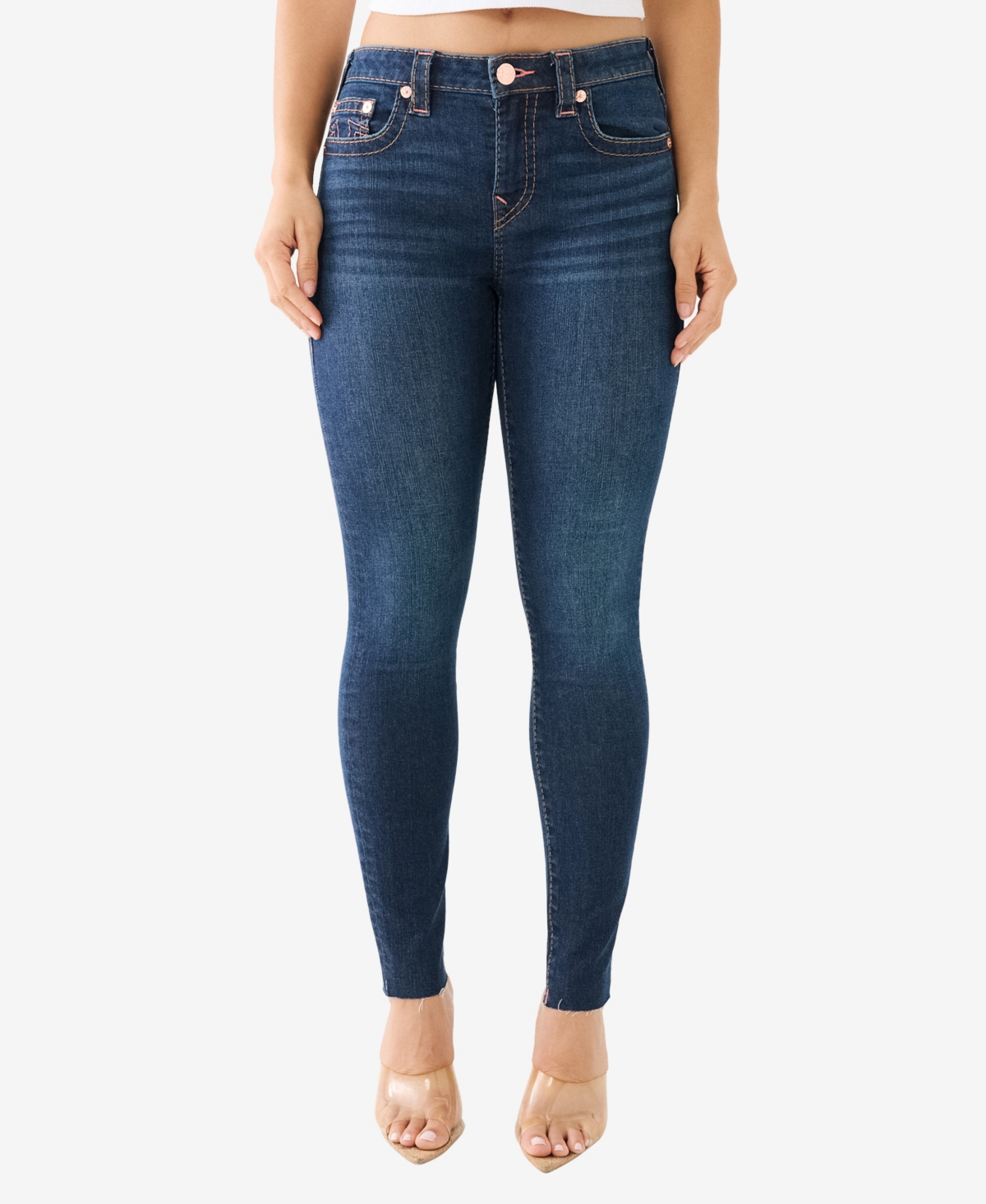 Women's Jennie No Flap Big T Skinny Jeans - Ondine