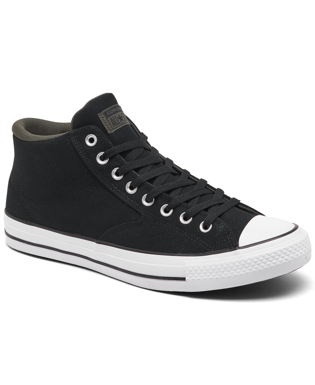Shop Converse Men's Chuck Taylor All Star Malden Street Casual Sneakers From Finish Line In Black,cave Green
