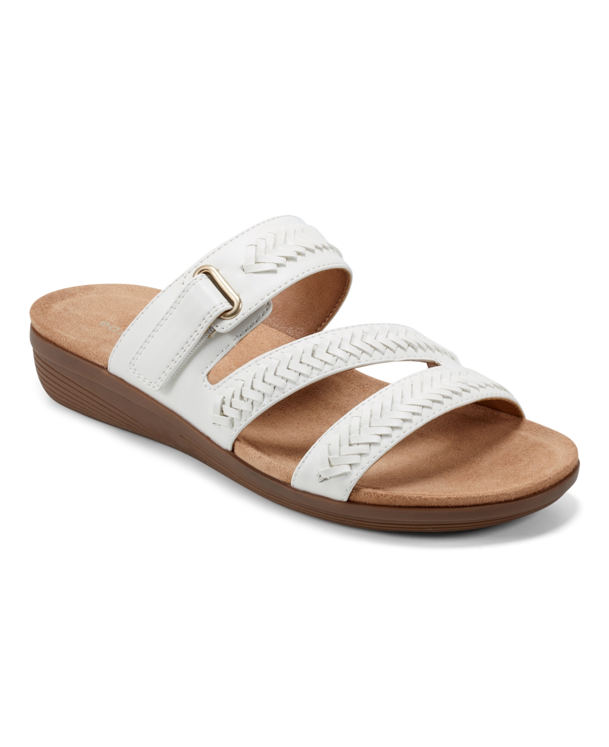 Women's Bateson Slip-On Open Toe Casual Sandals - White